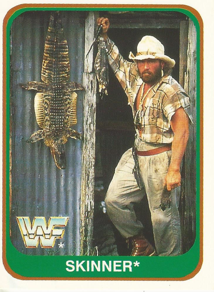 WWF Merlin 1991 Trading Cards Skinner No.59