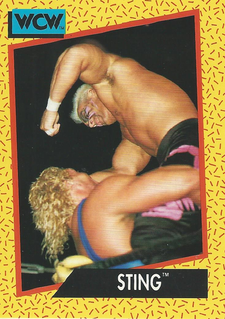 WCW Impel 1991 Trading Cards Sting No.5