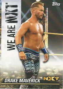 WWE Topps NXT 2021 Trading Cards Drake Maverick NXT-14