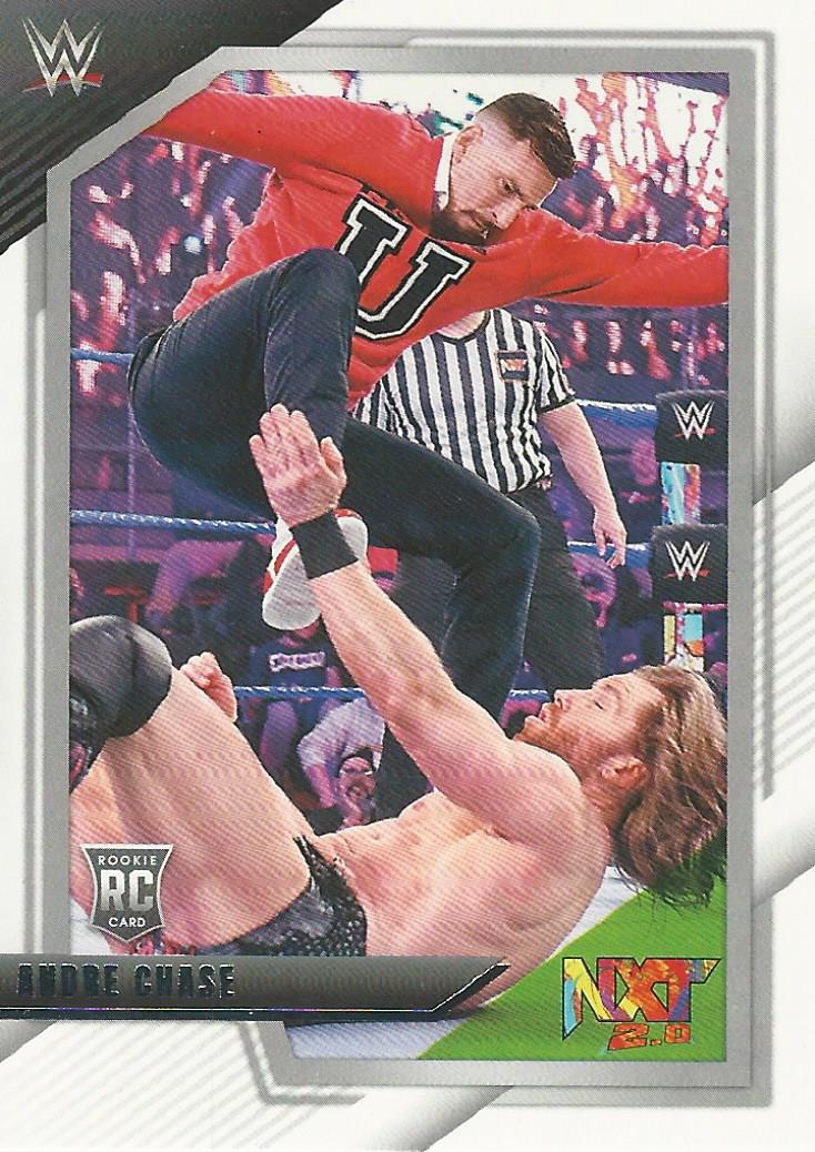 WWE Panini NXT 2022 Trading Cards Andre Chase No.5