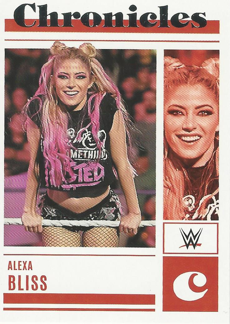 WWE Panini Chronicles 2023 Trading Cards Alexa Bliss No.5