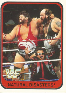 WWF Merlin 1991 Trading Cards Natural Disasters No.5