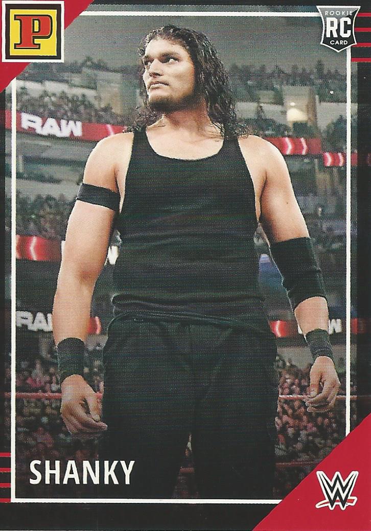 WWE Panini Debut Edition Trading Cards 2022 Shanky No.53 Red