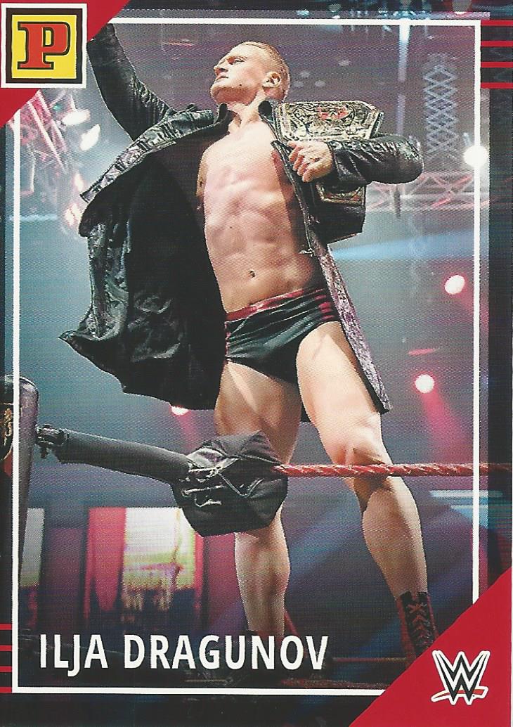 WWE Panini Debut Edition Trading Cards 2022 Ilja Dragunov No.59 Red