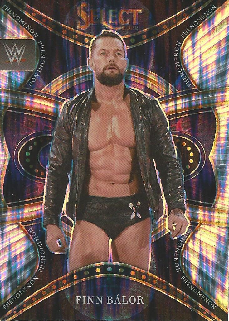 WWE Panini Select 2022 Trading Cards Finn Balor Phenomenon Refractor No.1