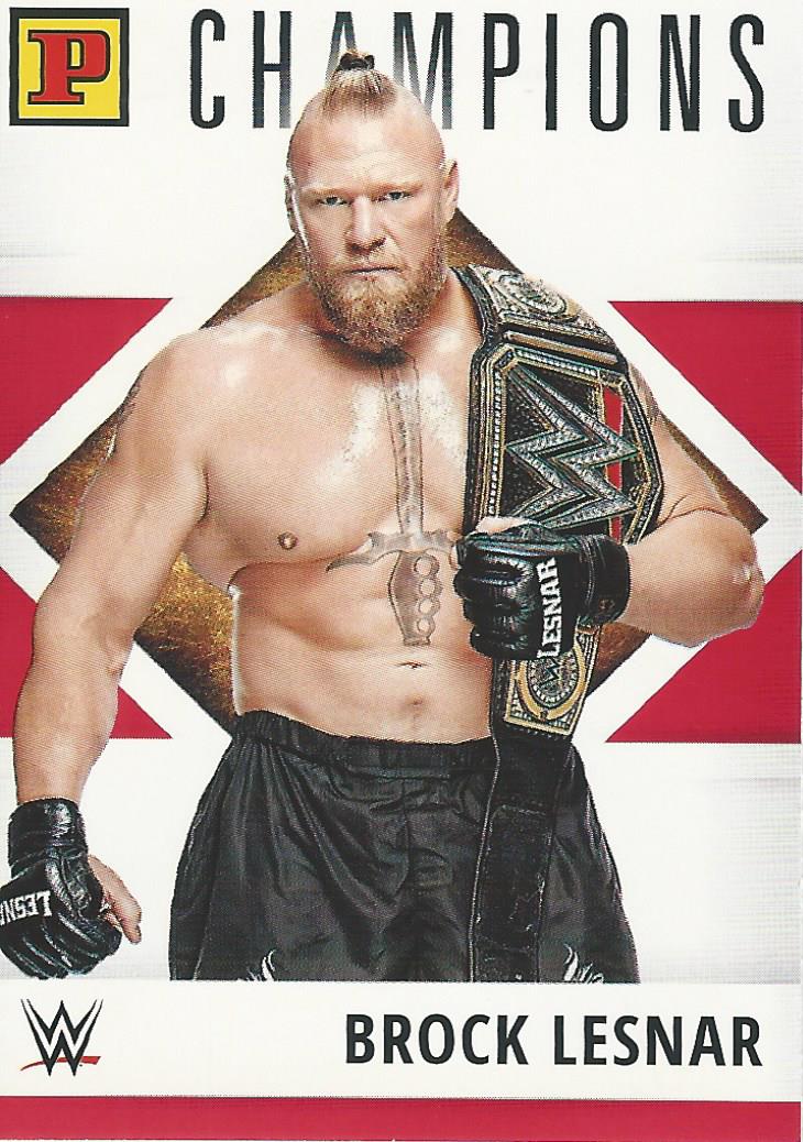 WWE Panini Debut Edition Trading Cards 2022 Brock Lesnar No.141 Red