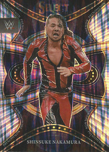 WWE Panini Select 2022 Trading Cards Shinsuke Nakamura Phenomenon Refractor No.17