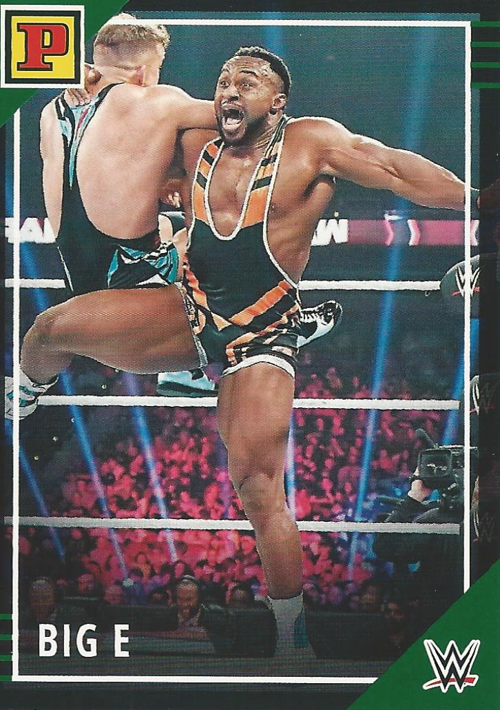 WWE Panini Debut Edition Trading Cards 2022 Big E No.52 Green