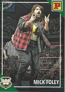 WWE Panini Debut Edition Trading Cards 2022 Mick Foley No.106 Green