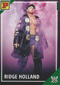 WWE Panini Debut Edition Trading Cards 2022 Ridge Holland No.23 Green