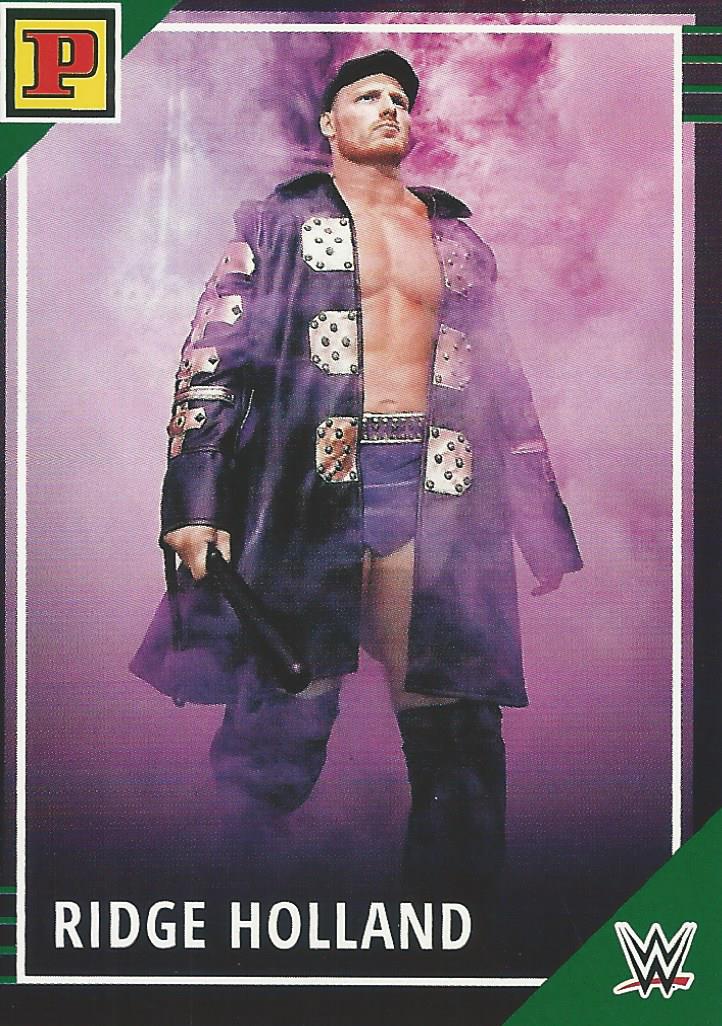 WWE Panini Debut Edition Trading Cards 2022 Ridge Holland No.23 Green