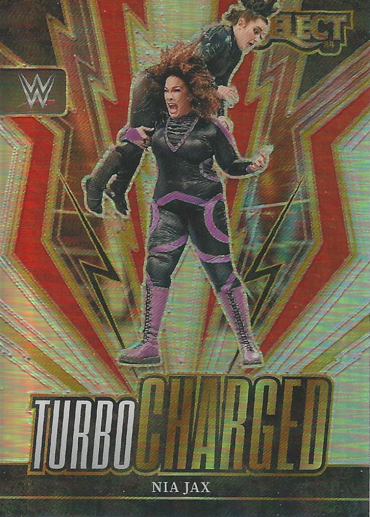 WWE Panini Select 2024 Trading Cards Turbo Charged Nia Jax No.20