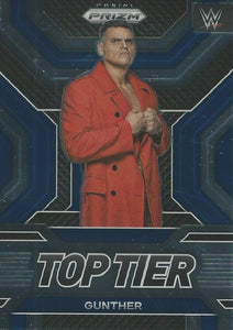 WWE Panini Prizm 2023 Trading Cards Top Tier Gunther No.5