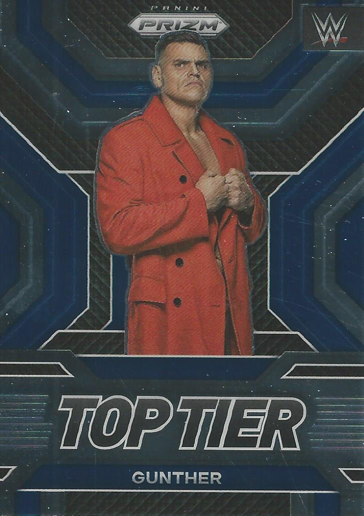 WWE Panini Prizm 2023 Trading Cards Top Tier Gunther No.5