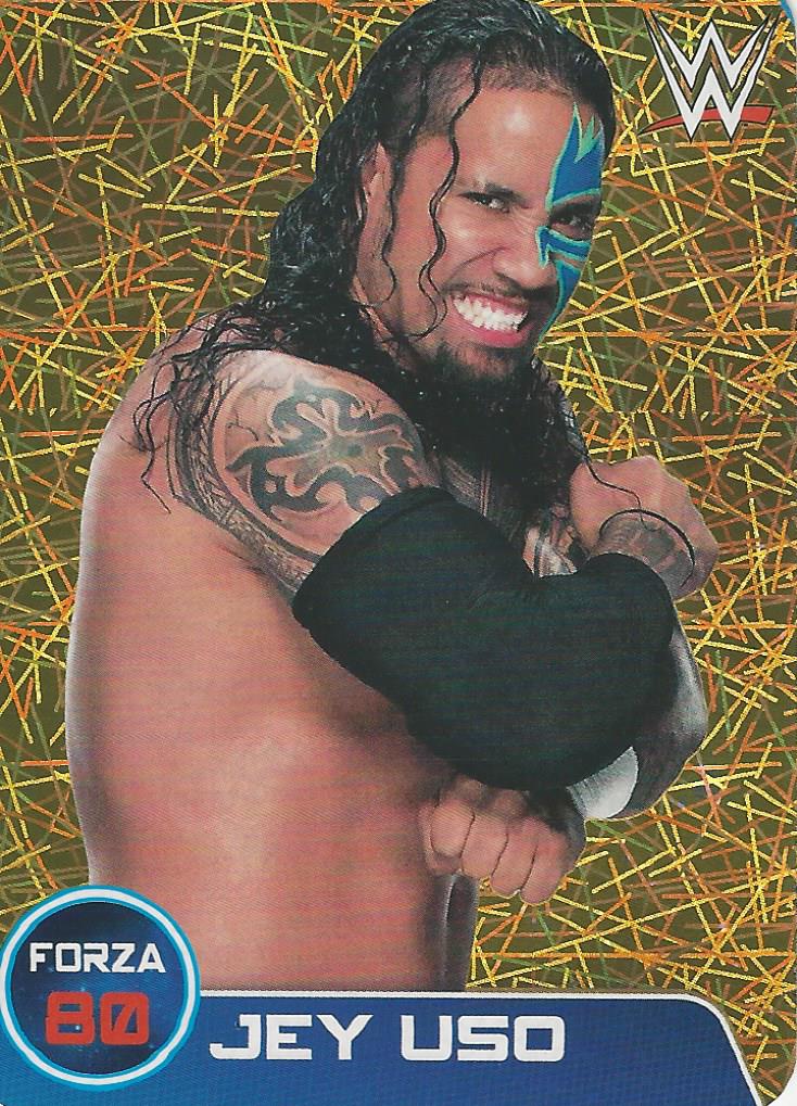 WWE Edibas Lamincards 2014 Jey Uso No.60