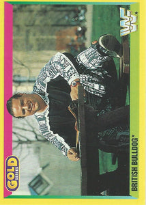 WWF Merlin Gold Series 2 1992 Trading Cards British Bulldog No.60