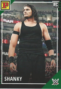 WWE Panini Debut Edition Trading Cards 2022 Shanky No.53 Green