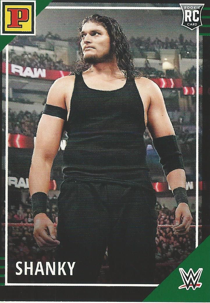 WWE Panini Debut Edition Trading Cards 2022 Shanky No.53 Green