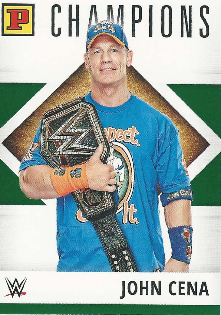 WWE Panini Debut Edition Trading Cards 2022 John Cena No.143 Green