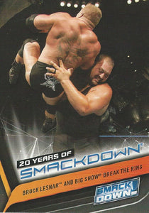 WWE Topps Smackdown 2019 Trading Cards Big Show SD-12