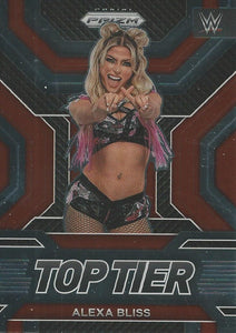 WWE Panini Prizm 2023 Trading Cards Top Tier Alexa Bliss No.37