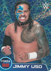 WWE Edibas Lamincards 2014 Jimmy Uso No.61