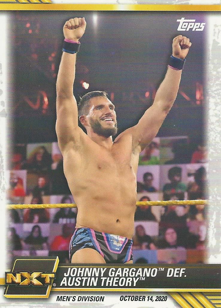 WWE Topps NXT 2021 Trading Cards Johnny Gargano No.76