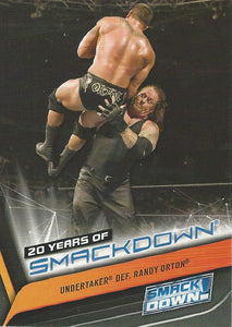 WWE Topps Smackdown 2019 Trading Cards Undertaker SD-20