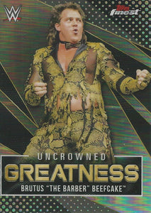 WWE Topps Finest 2021 Trading Cards Brutus Beefcake UG-2