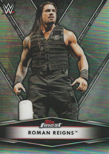 WWE Topps Finest 2021 Trading Cards Roman Reigns SS-7