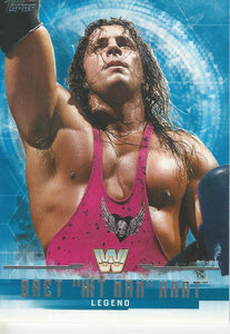 WWE Topps Undisputed 2017 Trading Cards Bret Hart No.62