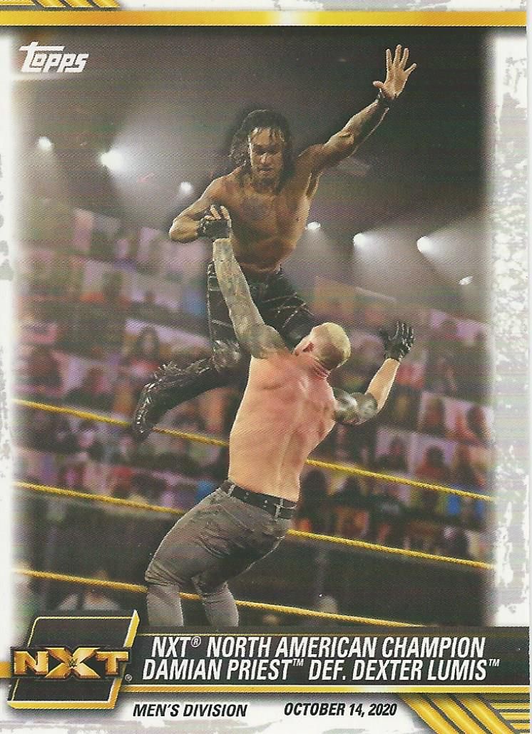 WWE Topps NXT 2021 Trading Cards Damian Priest No.78