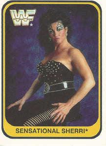 WWF Merlin 1991 Trading Cards Sherri No.62