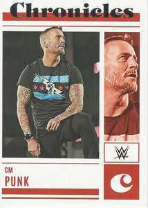 WWE Panini Chronicles 2023 Trading Cards CM Punk No.62