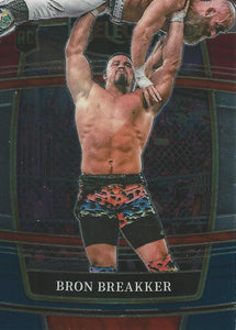 WWE Panini Select Trading Cards 2022 Red/Silver/Blue Bron Breakker No.15