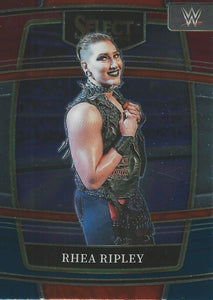 WWE Panini Select Trading Cards 2022 Red/Silver/Blue Rhea Ripley No.16