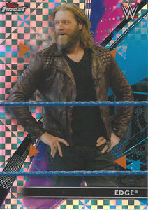 WWE Topps Finest 2021 Trading Cards Edge X-Fractor No.53