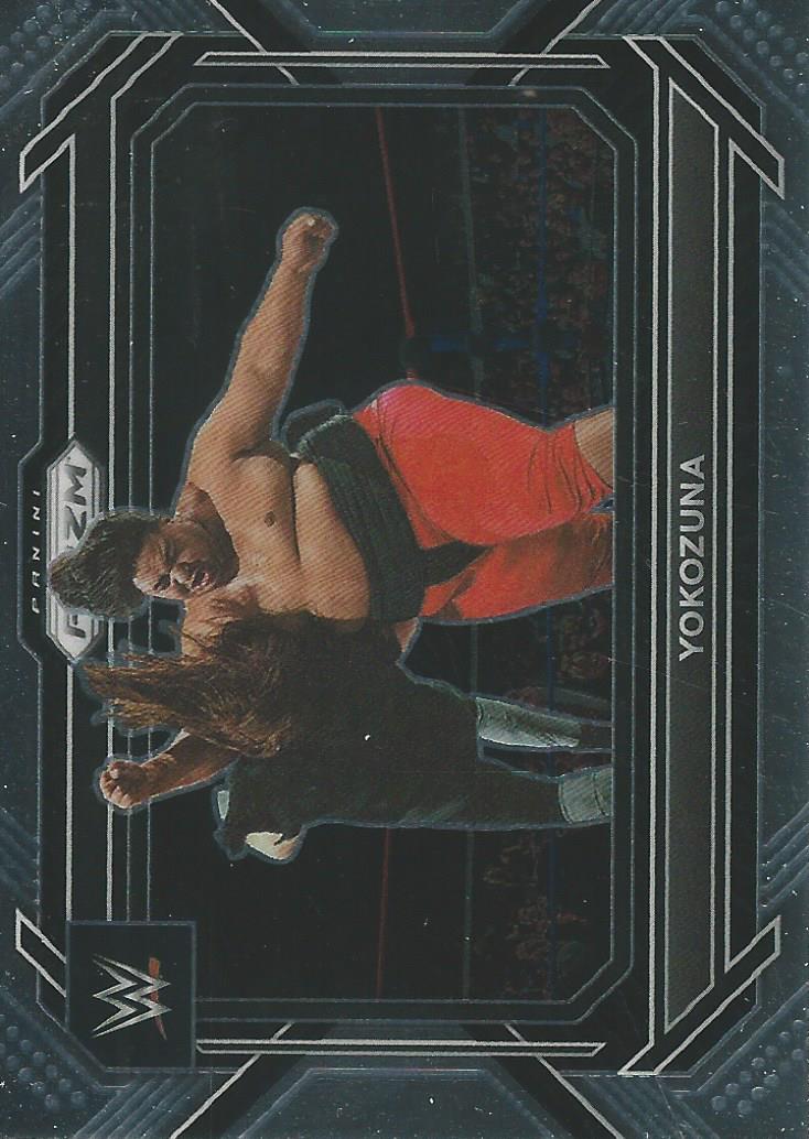 WWE Panini Prizm 2023 Trading Cards Yokozuna No.63