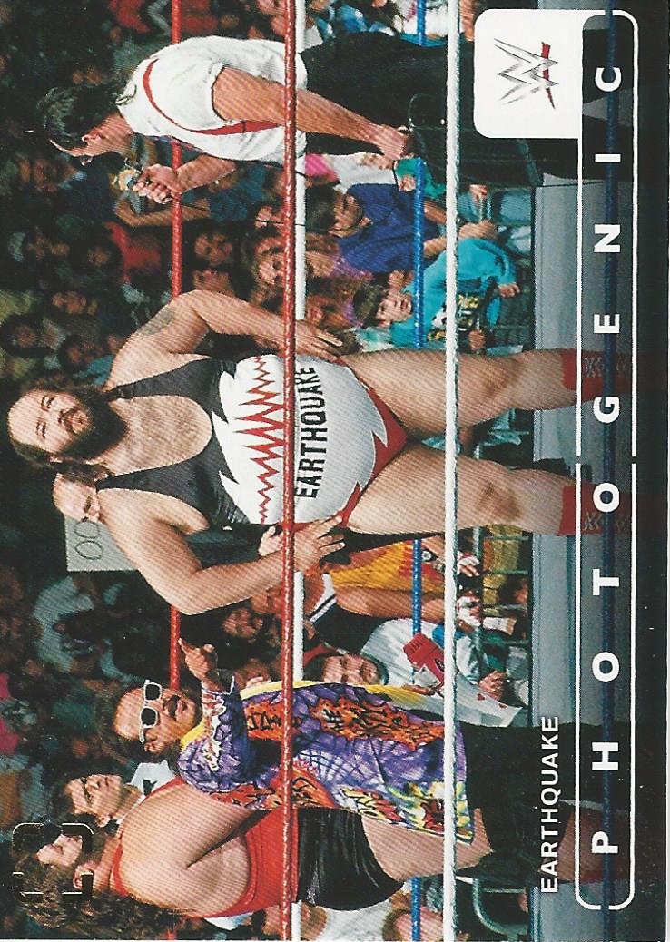 WWE Panini Photogenic 2024 Trading Cards Earthquake No.63