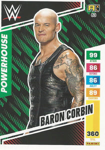 WWE Panini XL Adrenalyn 2024 Trading Cards Baron Corbin No.63