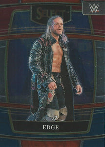 WWE Panini Select Trading Cards 2022 Red/Silver/Blue Edge No.57