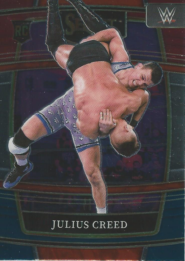 WWE Panini Select Trading Cards Red/Silver/Blue Julius Creed No.59