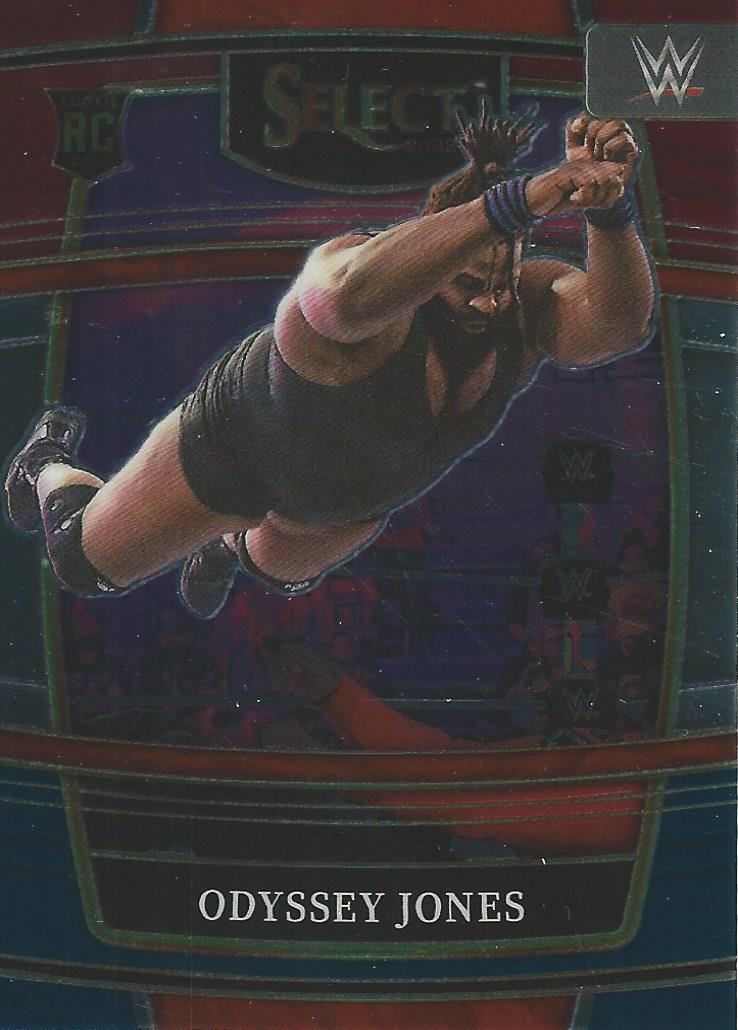 WWE Panini Select Trading Cards 2022 Red/Silver/Blue Odyssey Jones No.64