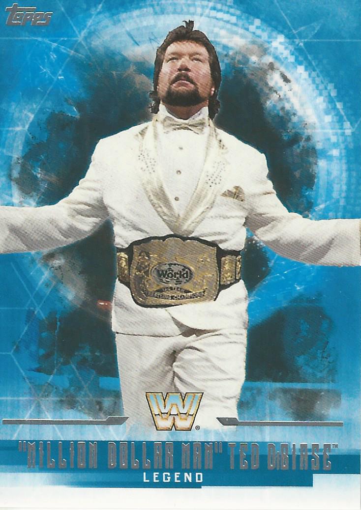 WWE Topps Undisputed 2017 Trading Cards Million Dollar Man Ted Dibiase No.64