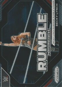 WWE Panini Prizm 2024 Trading Cards Rumble Performances Becky Lynch No.17