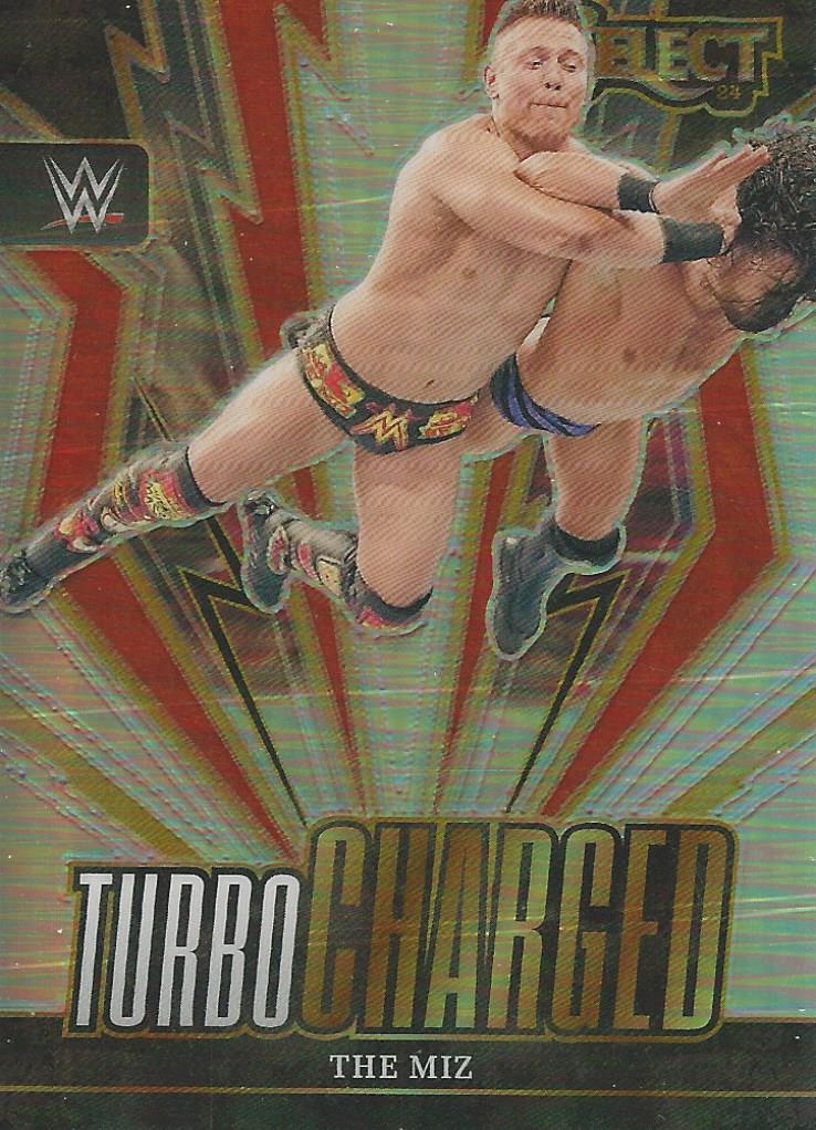 WWE Panini Select 2024 Trading Cards Turbo Charged The Miz No.24