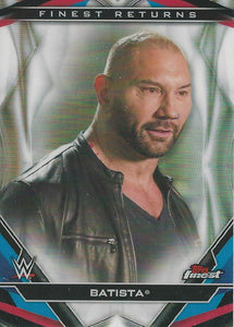 WWE Topps Finest 2020 Trading Cards Batista R-17