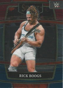 WWE Panini Select Trading Cards 2022 Red/Silver/Blue Rick Boogs No.82