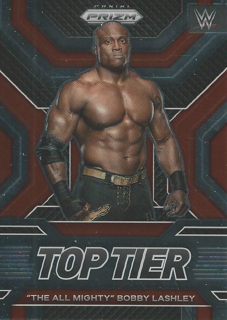 WWE Panini Prizm 2023 Trading Cards Top Tier Bobby Lashley No.7