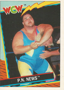 WCW Topps 1992 Trading Cards P.N. News No.65